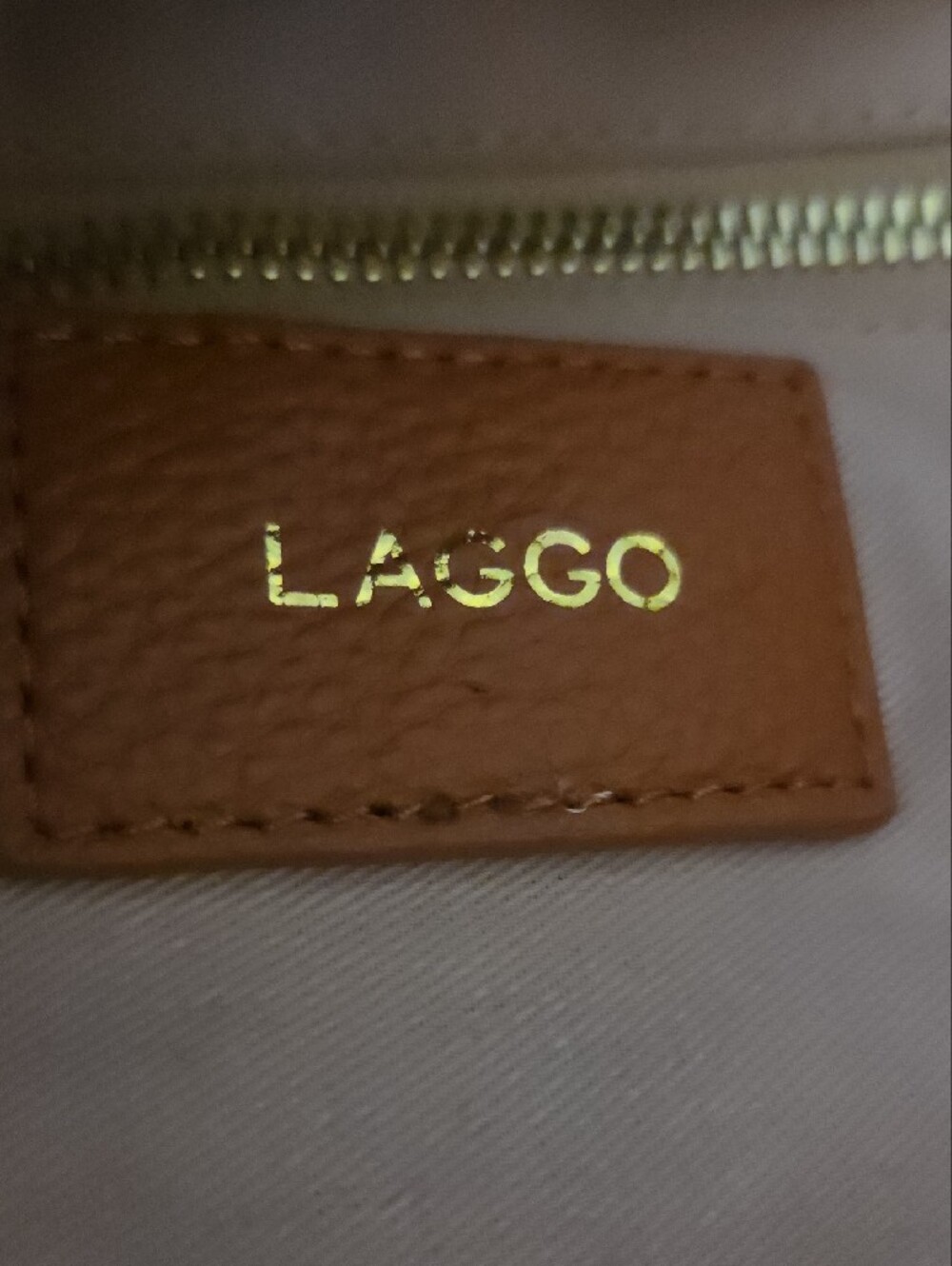 Laggo Leather Tote With Decorative Tassel - Picture 2 of 10